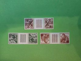 1948 Zwischenstege S657-S59, postfrisch**