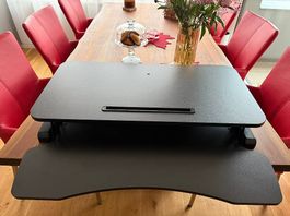 Mobiler höhenverstellbarer Bürotisch  sofort abholbereit