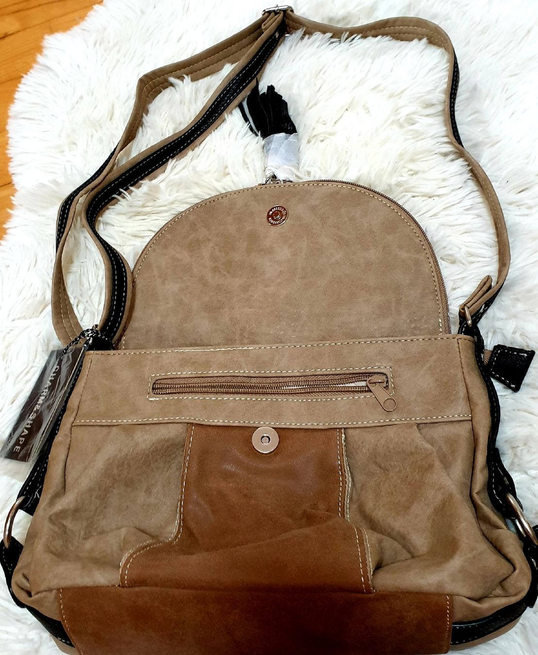 Borse da donna: Charm & Shape Damen Tasche braun/schwarz – Nuovo e nell'imballaggio originale da Thun venduto da Vinkaa 3