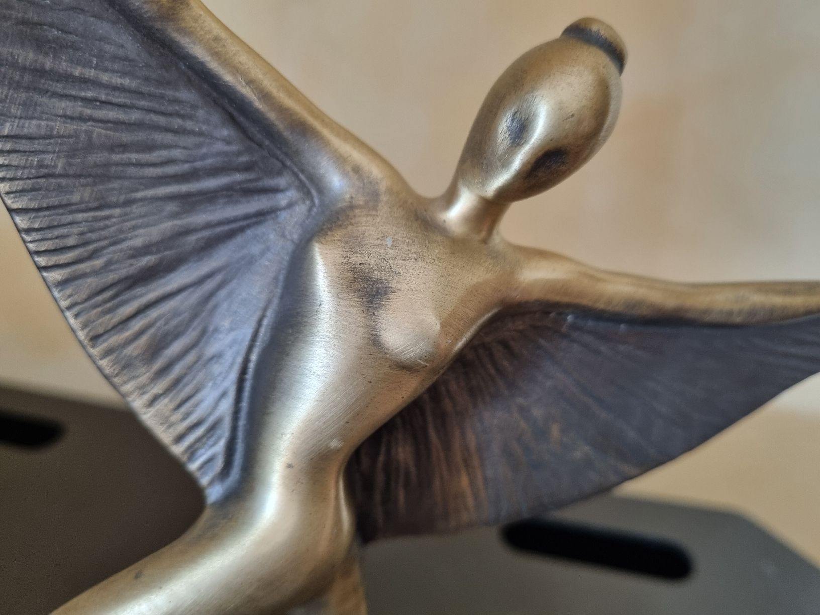 Statuette: Statue en bronze de danseuse dans le style Art deco – Usato da Savièse venduto da rox_wpp5 3