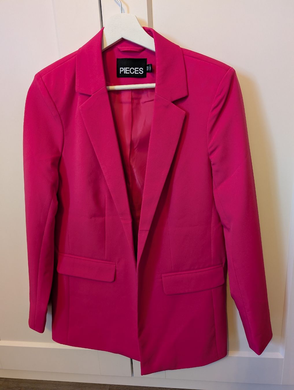 Pieces Completi & Tailleur: Pieces Blazer Magenta/Pink, Gr. S – Nuovo (secondo la descrizione) da Huttwil venduto da Schnuegu13 1