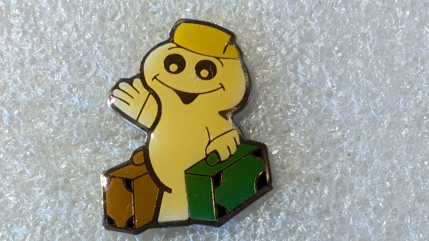 Placchette & Badge: Ansteckpin 225: Maga Bio – Usato da Oppligen venduto da Pin-Fall-Shop