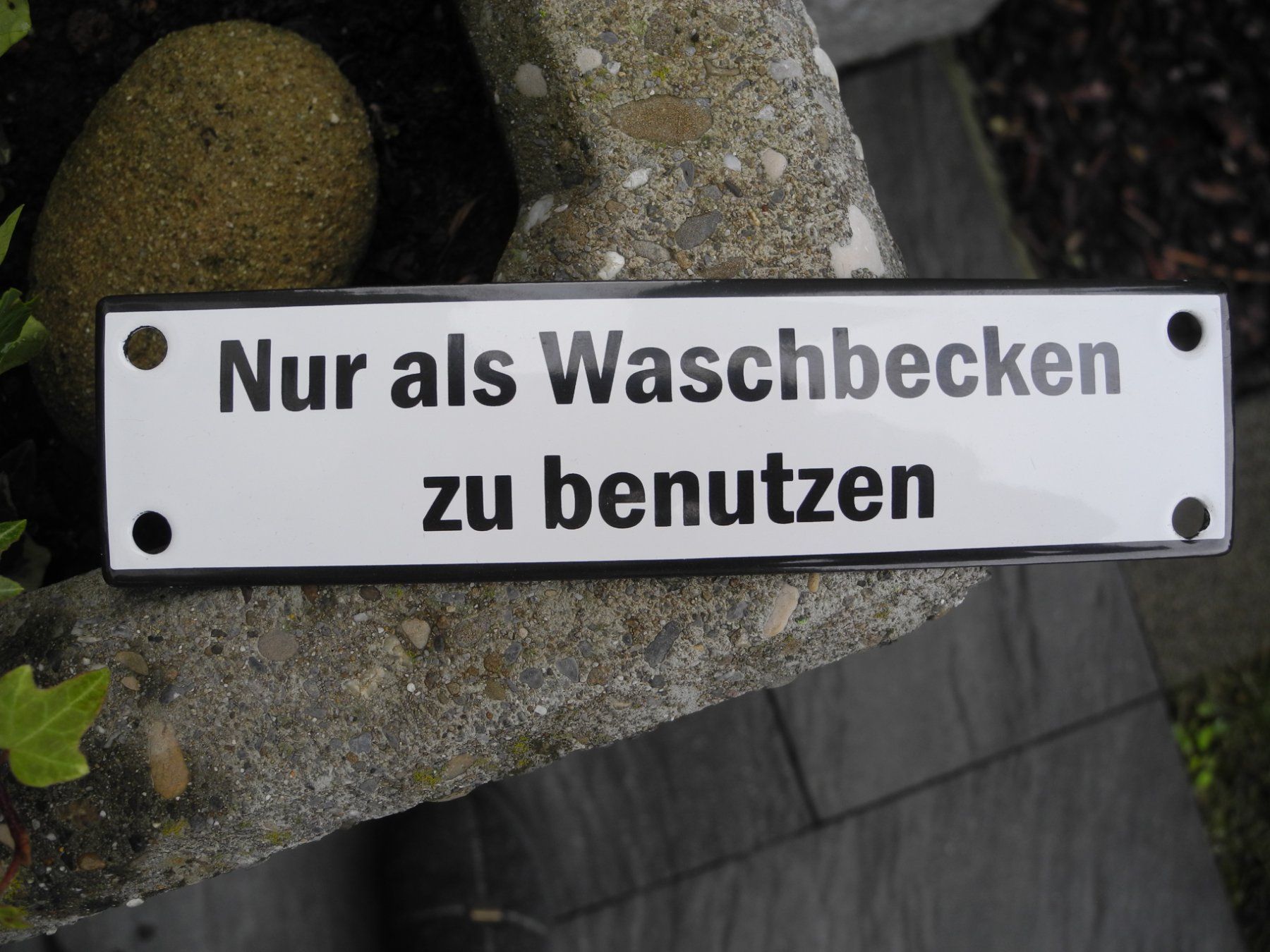 Insegne: Hinweis-Emailschild – Nuovo (secondo la descrizione) da Reinach AG venduto da Huckleberrysix 2