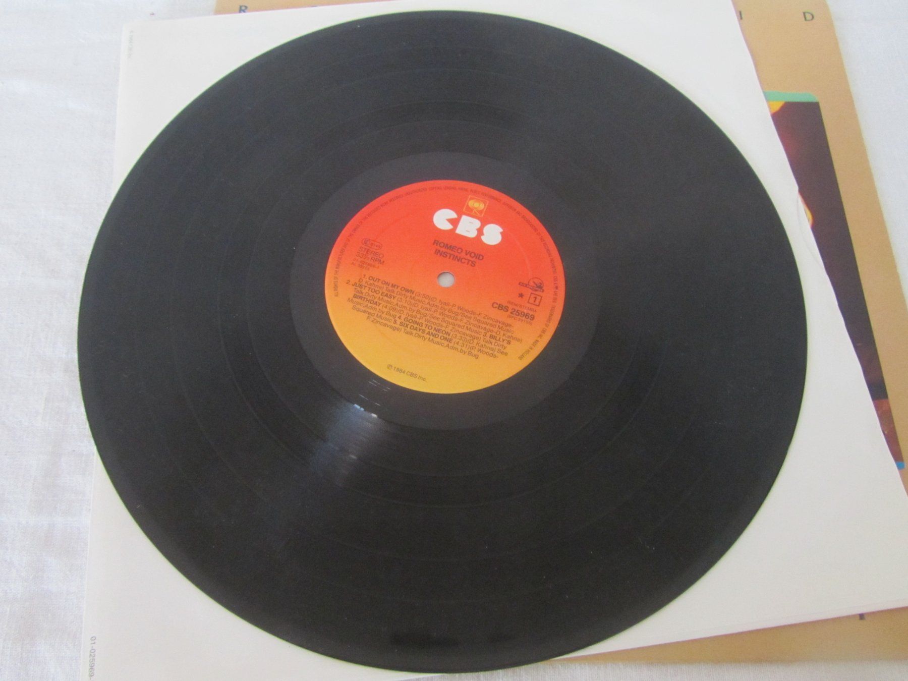 Dischi in vinile: ROMEO VOID:  Instincts – Usato da Seengen venduto da mikelele 1