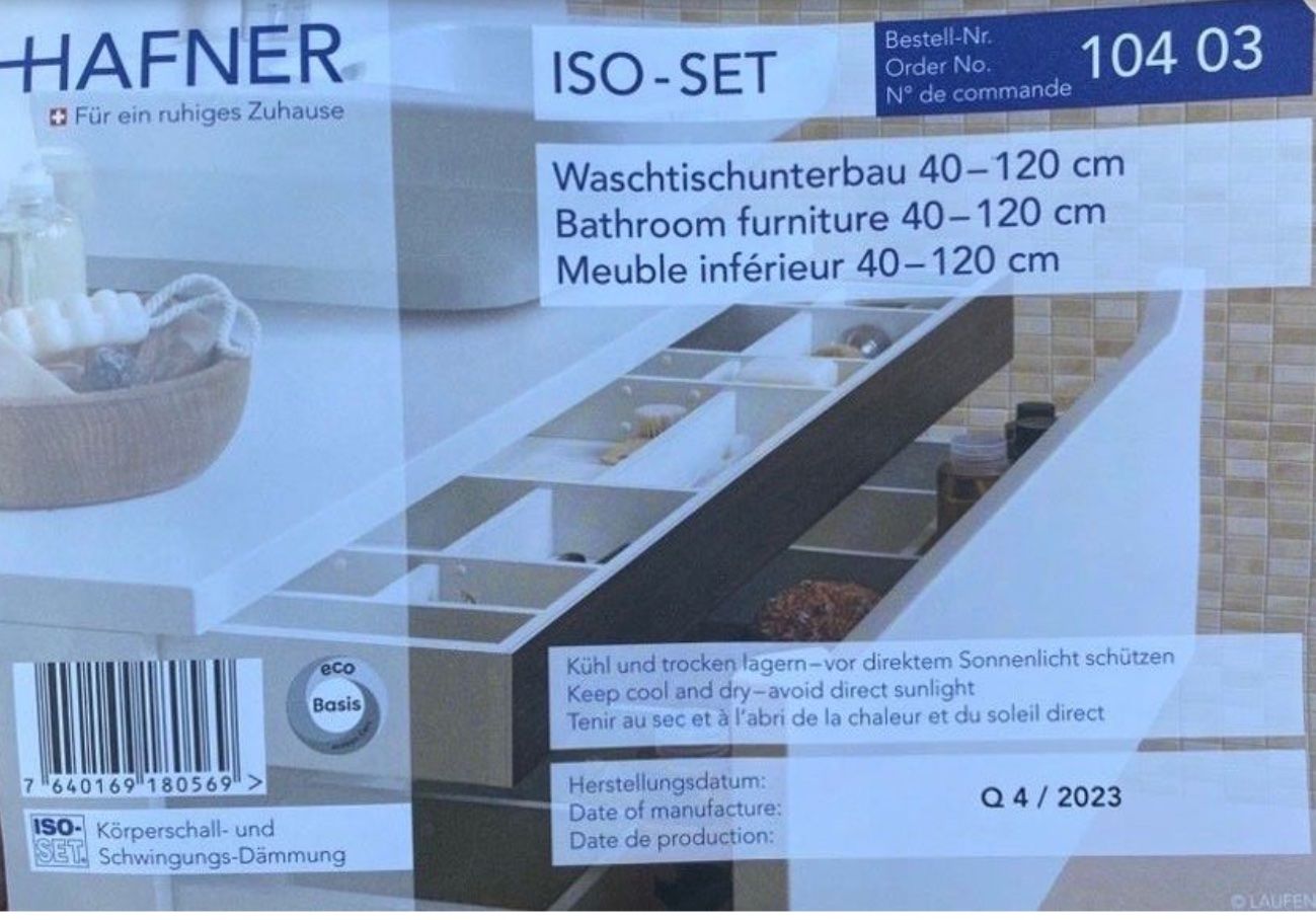 Badezimmermöbel: ISO-Set Hafner 104-03 – Gebraucht aus Winterthur von Elen