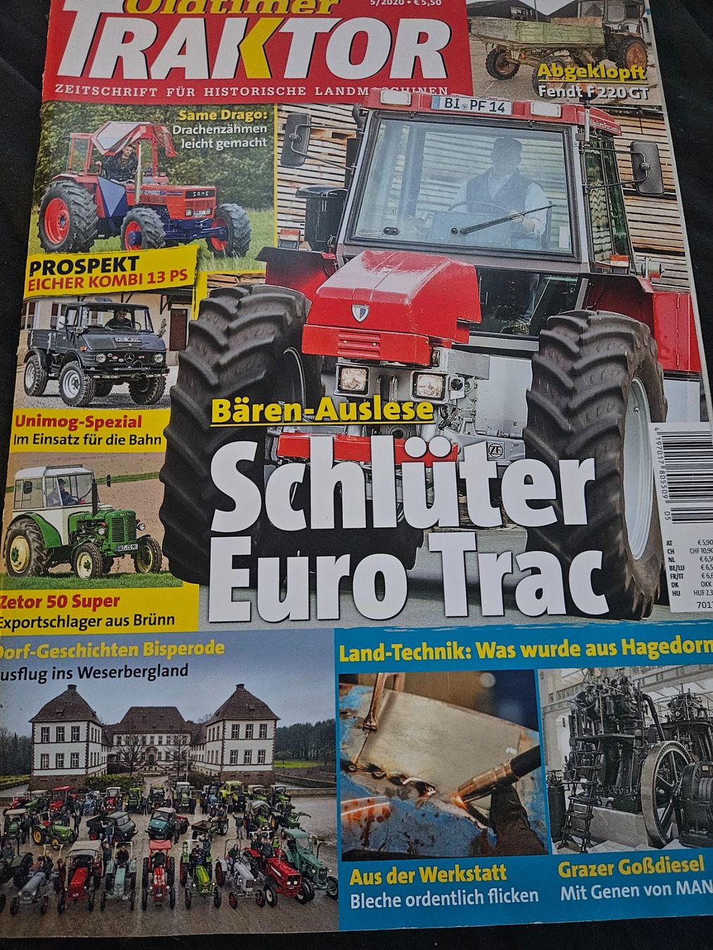 Unimog Trattori: Oldtimer Traktor 5/20 Same Unimog Schlüter Euro Zetor xx – Usato da Flawil venduto da sr1_f6st