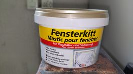 Fensterkitt Leinölbasis für Reparatur und Sanierung neu