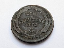 🇦🇹  Austrian Empire 1 Kreuzer 1772 G Günzburg