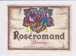 Etikette - Gamay "Roséromand" /bd