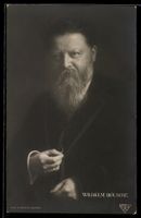 Portrait von Wilhelm Bölsche, Schriftst