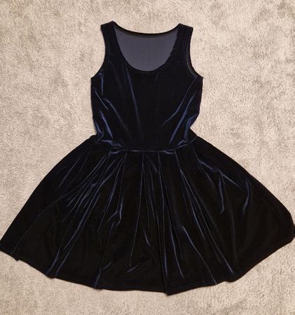 Festlische velvet Kleid Gr.XS-S