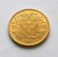 GOLDVRENELI 20Fr.  1897 !!