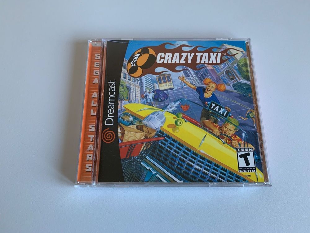 Crazy Taxi - Jeu Dreamcast PAL - Version Européenne - Bon état