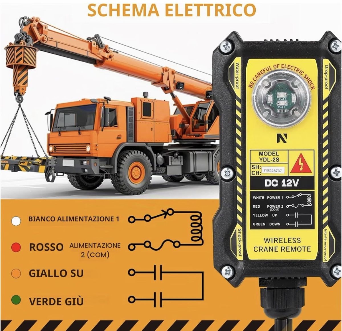 Telecomandi: Telecomando per vericello 12v – Nuovo (secondo la descrizione) da Cavigliano venduto da Diiego_gr8 5
