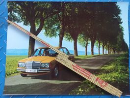schönes Oldtimer Hochglanz Pressefoto A3 Mercedes - Benz 11