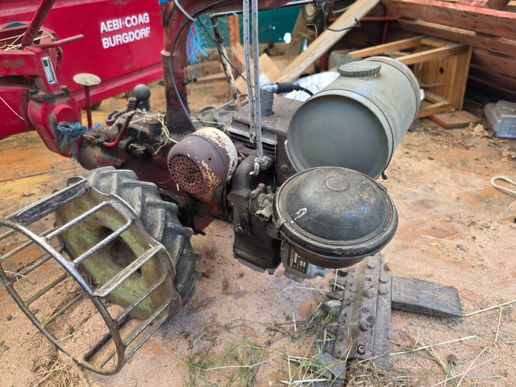 Aebi Alle Maschinen: Aebi AM10 mit Bandheuer – Gebraucht aus Rüti b. Riggisberg von Mato77 1