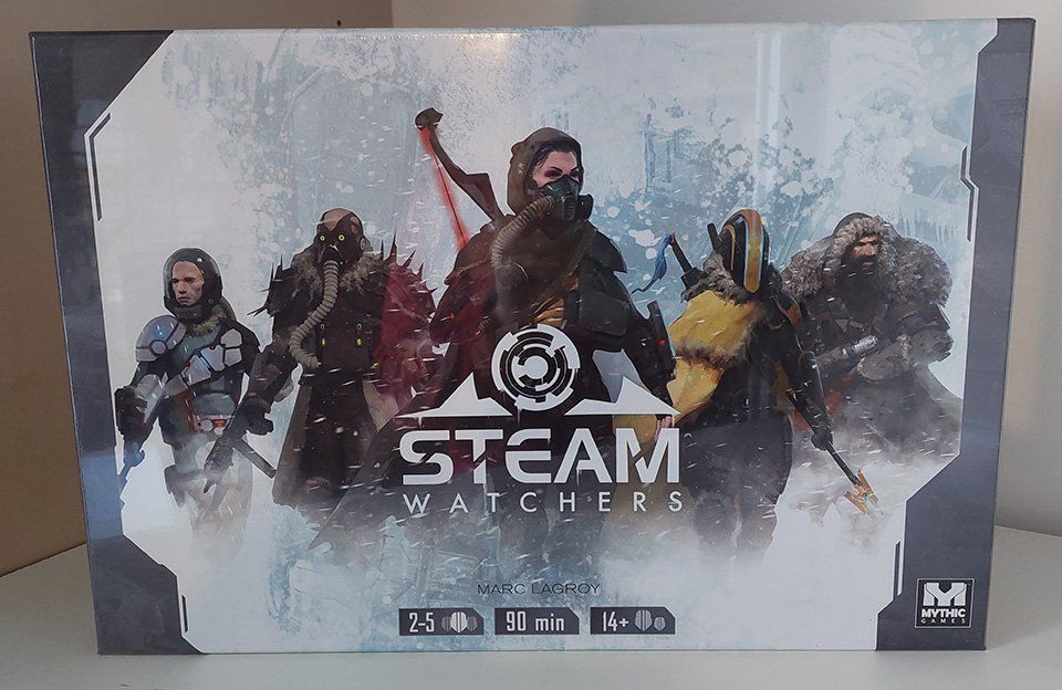 Giochi: Steamwatcher Kickstarter avec 3 extensions sous cellophane – Nuovo e nell'imballaggio originale da Nyon venduto da tekkboy1968
