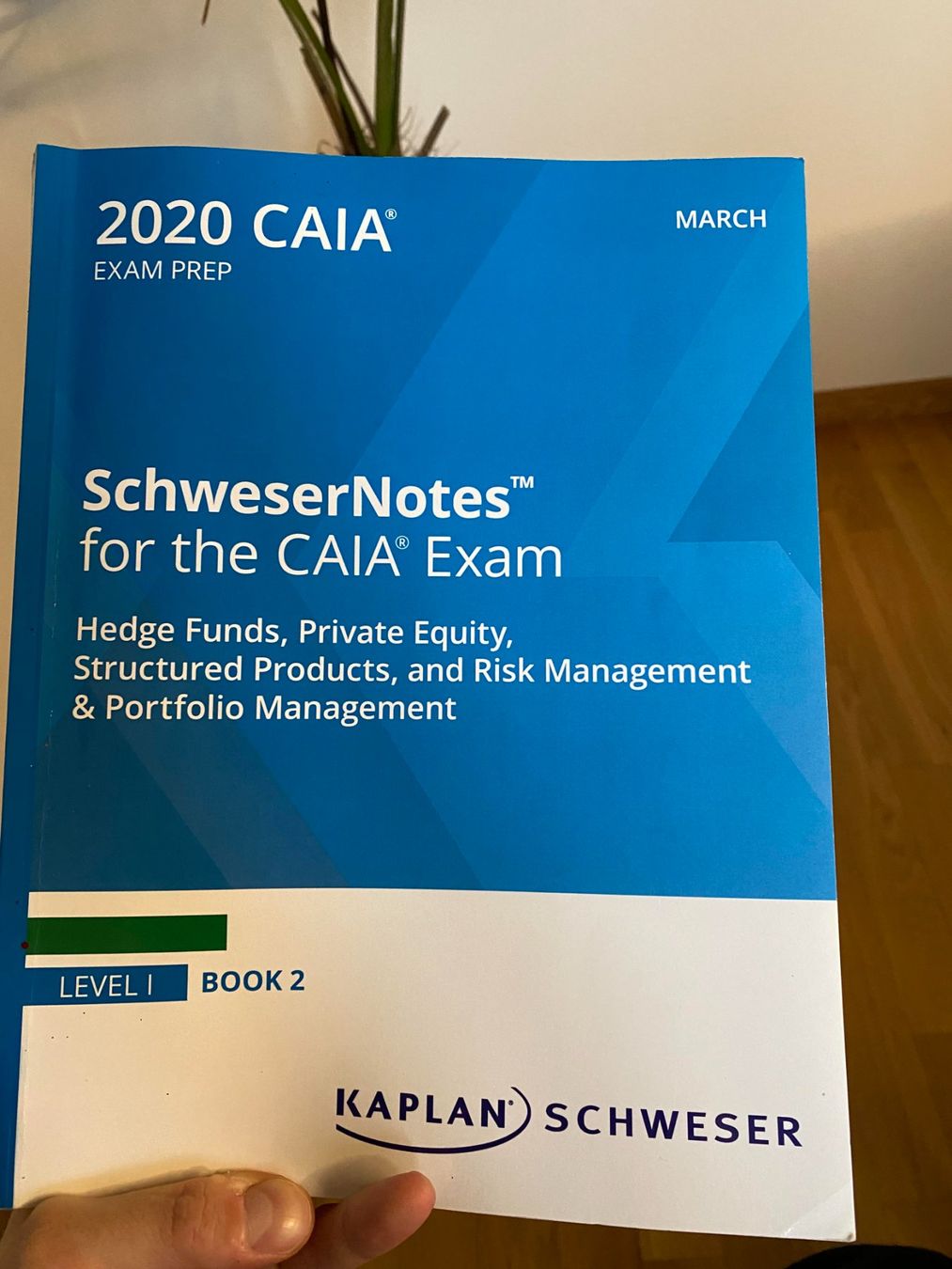 Libri: CAIA Level 1 Book 2 Kaplan Schweser Notes von 2020 – Usato da Baar venduto da jul_q7wv