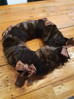 Weihnachts Echtfellkranz