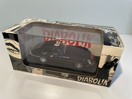Best M4 1:43 Jaguar E-Type Filmauto "DIABOLIK" Sondermodell
