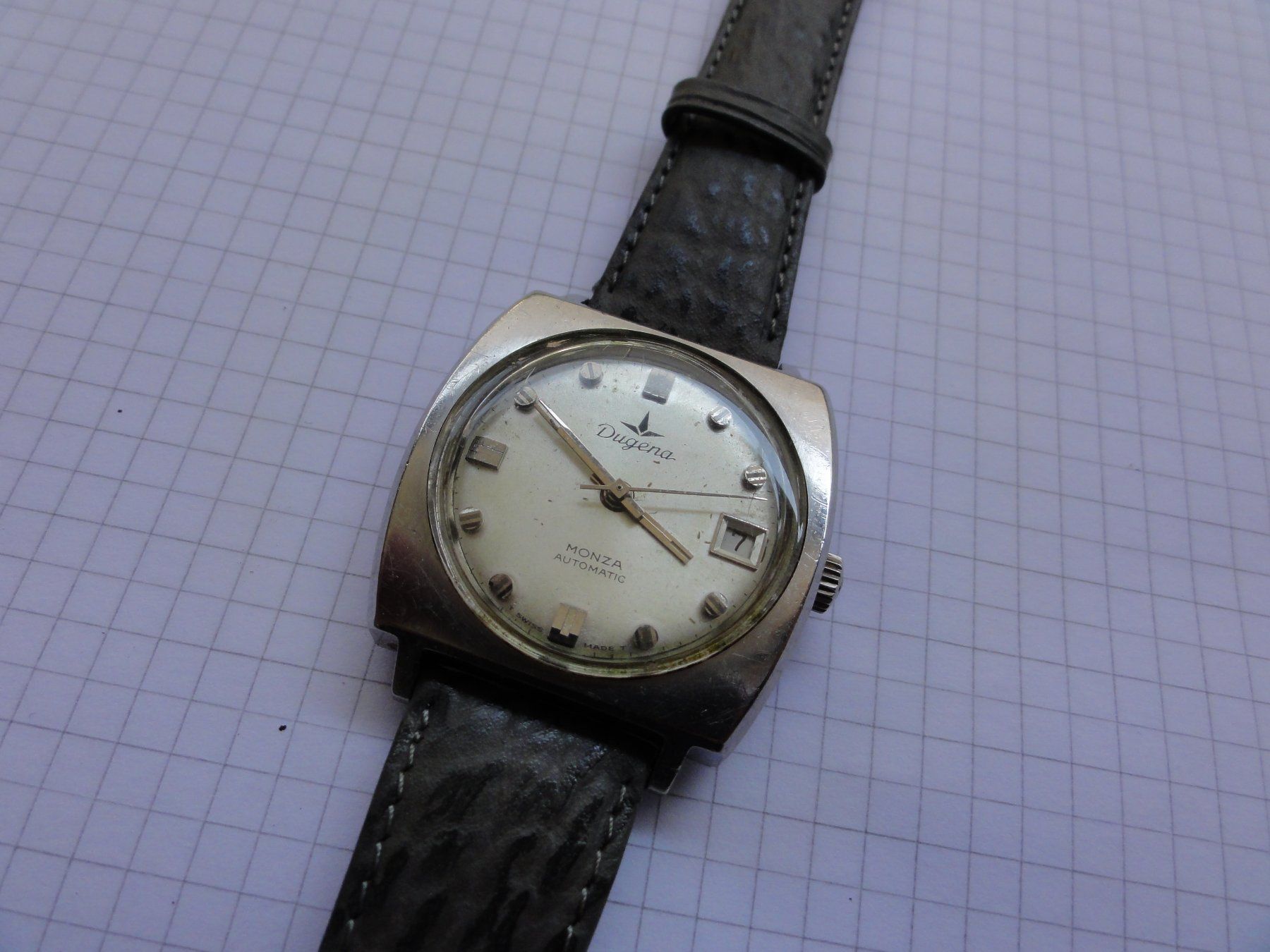 Dugena Uhren: Armbanduhr DUGENA Monza – Gebraucht aus Kriens von Scheiksbir
