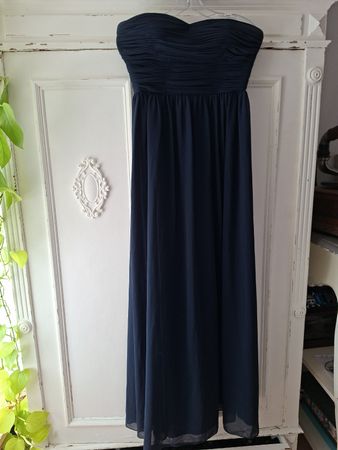 Laona Abendkleid, Gr. 40, dunkelblau, elegant