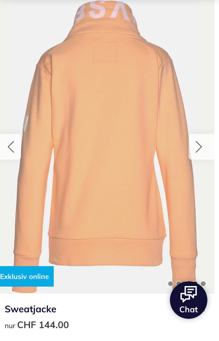 Naketano Maglioni & Felpe: Neue Elbsand Sweatjacke mit Etikette – Nuovo e nell'imballaggio originale da Wettingen venduto da epe_9vbf 3