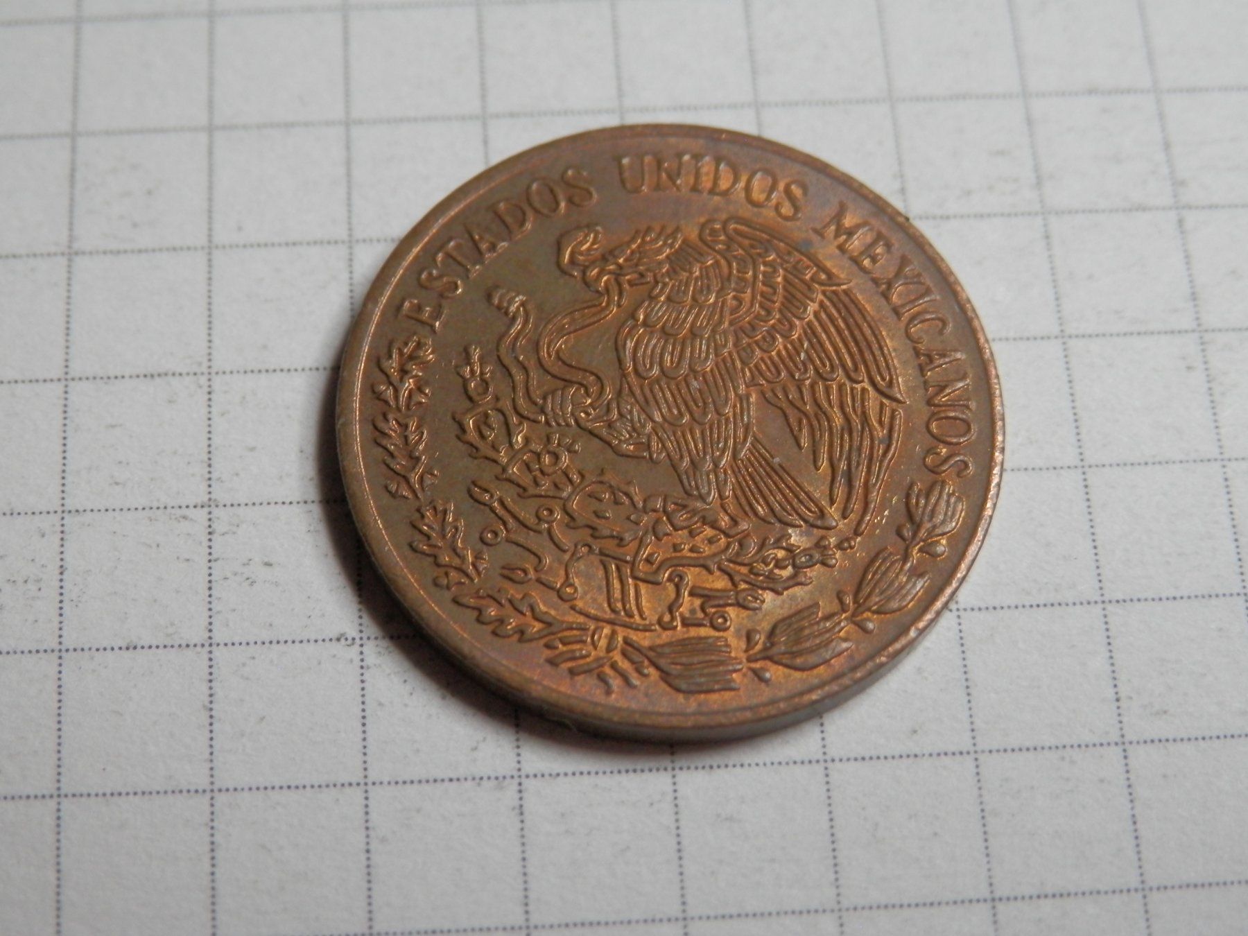 Tutti le monete: Mexiko 5 Centavos, 1974 – Usato da Weiach venduto da weiach81 1
