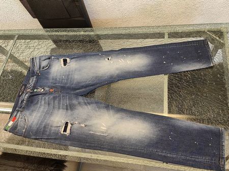 Carlo Colucci 5 Pocket Jeans Gr 35. Luxus Jeans 187 