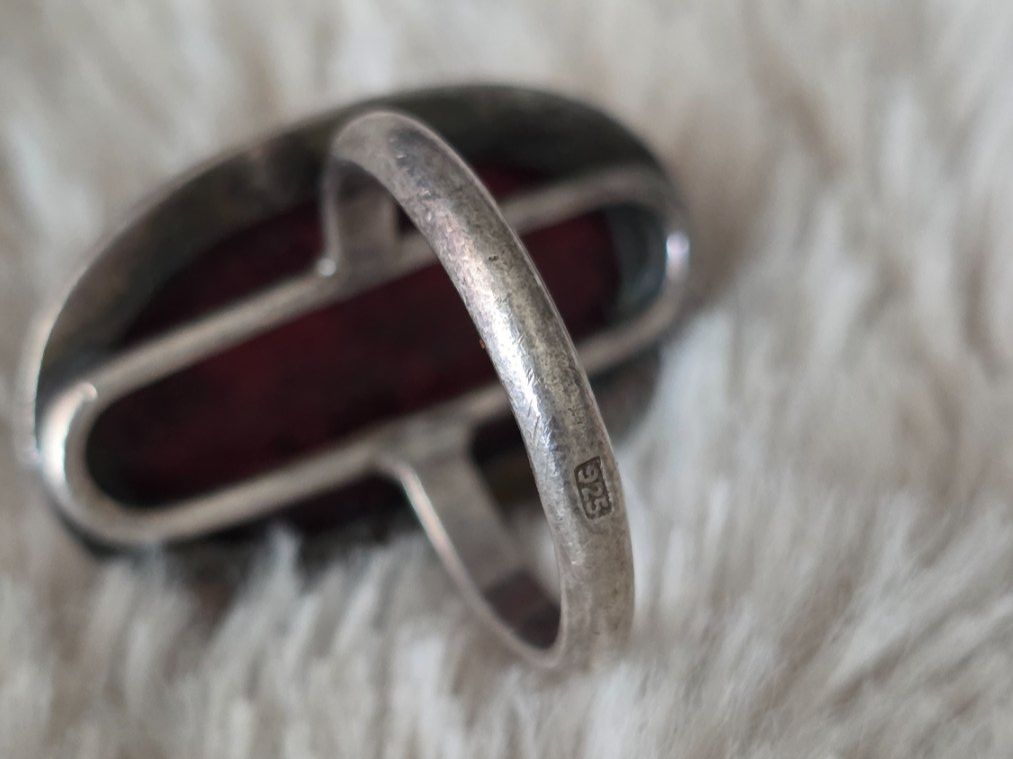 Ringe: Vintage Silberring Bernstein – Gebraucht aus Wittenbach von rose_rosi 4