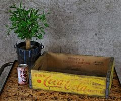 Coca Cola Kiste, Holzkiste, USA