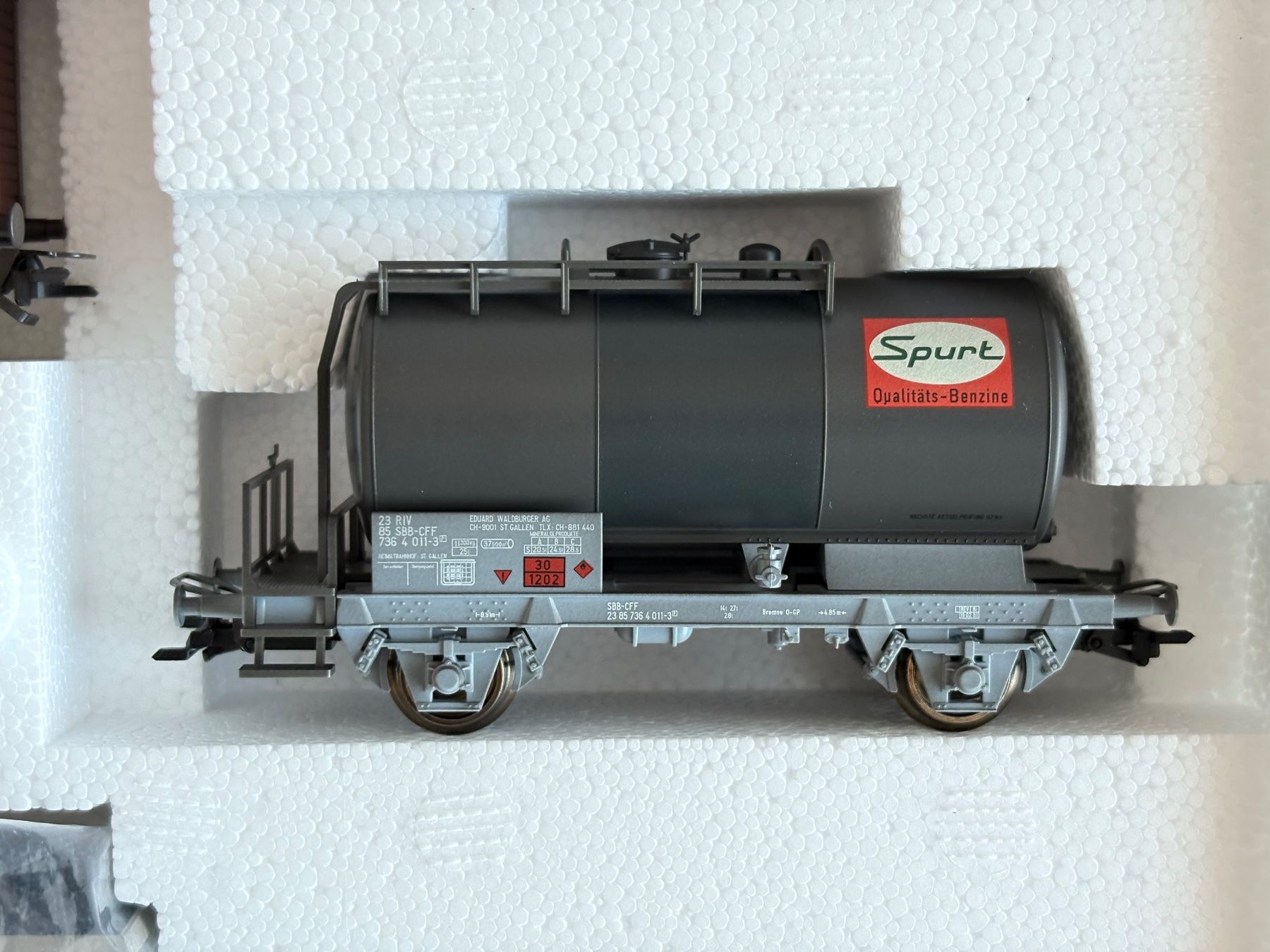 Märklin Modellini di ferrovie: Märklin 48807 SBB Güterwagen-Set – Usato da Locarno venduto da fox_zb9y 3