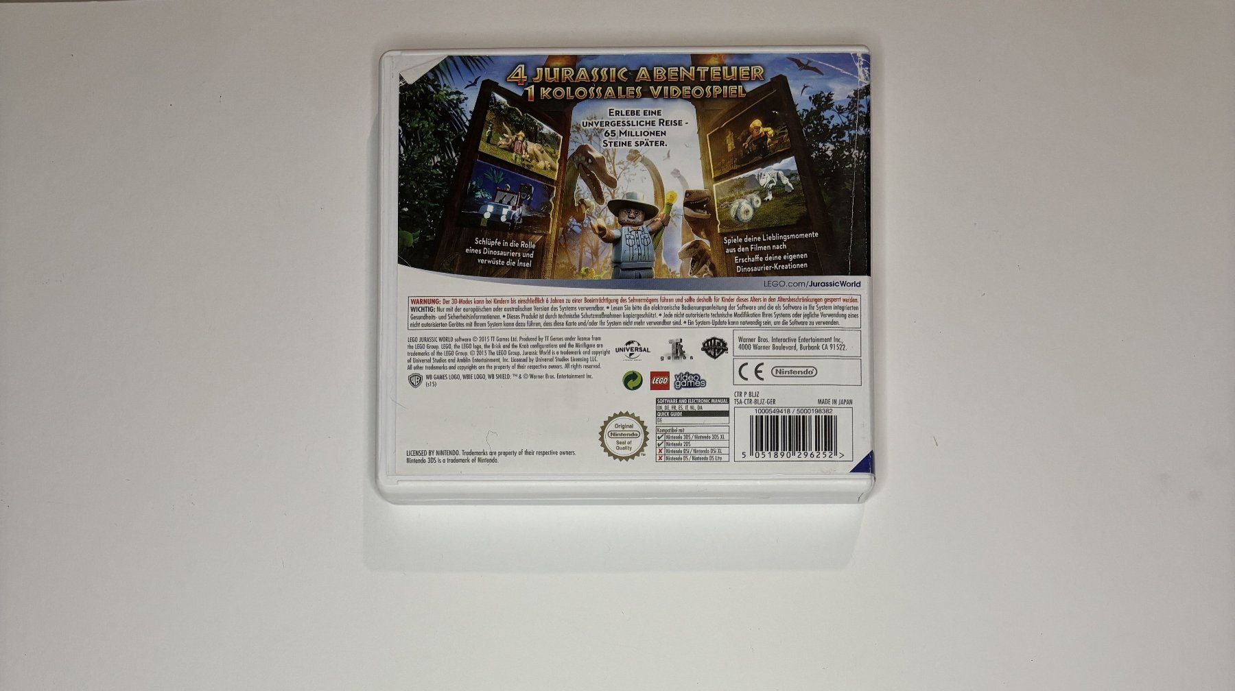 Giochi: 3DS - LEGO Jurassic World – Usato da Allschwil venduto da Bullach 2