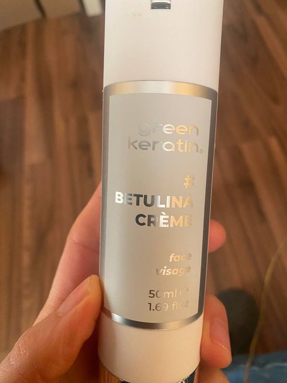 Green Keratin BETULINA Gesichtscreme Für Fettige Haut, 50 Ml, Mit Affipore