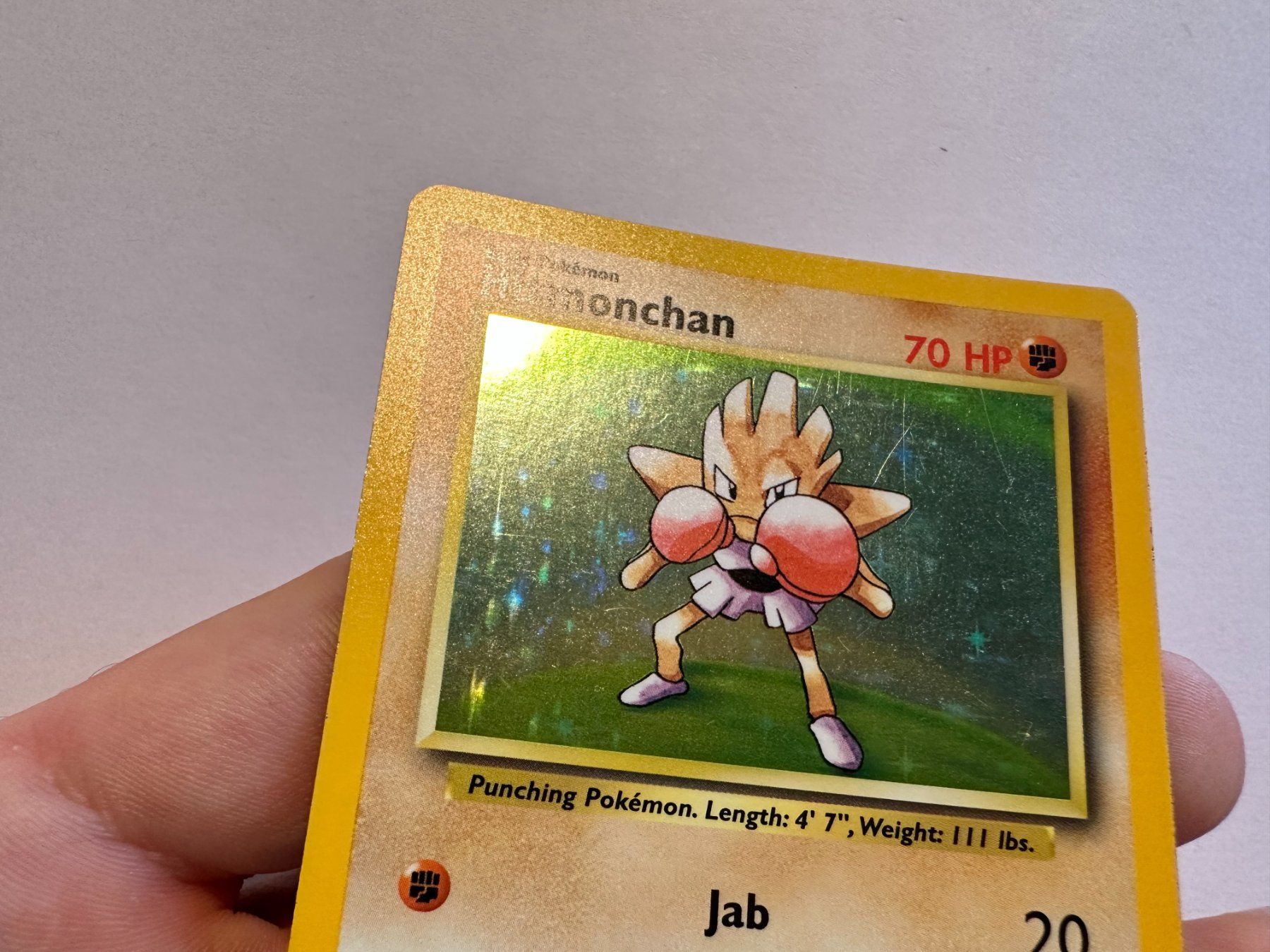 Pokémon Carte collezionabili: Hitmonchan holo Base EN – Usato da Hagendorn venduto da Pokecollectorch 2