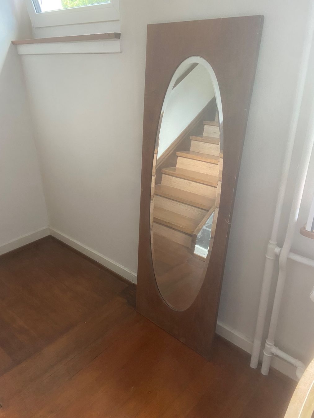 Miroirs: Antiker ovaler Spiegel – D'occasion à Meilen par rowland534