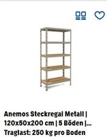 3 Metallsteckregal ! Wirklich drei - originalverpackt.