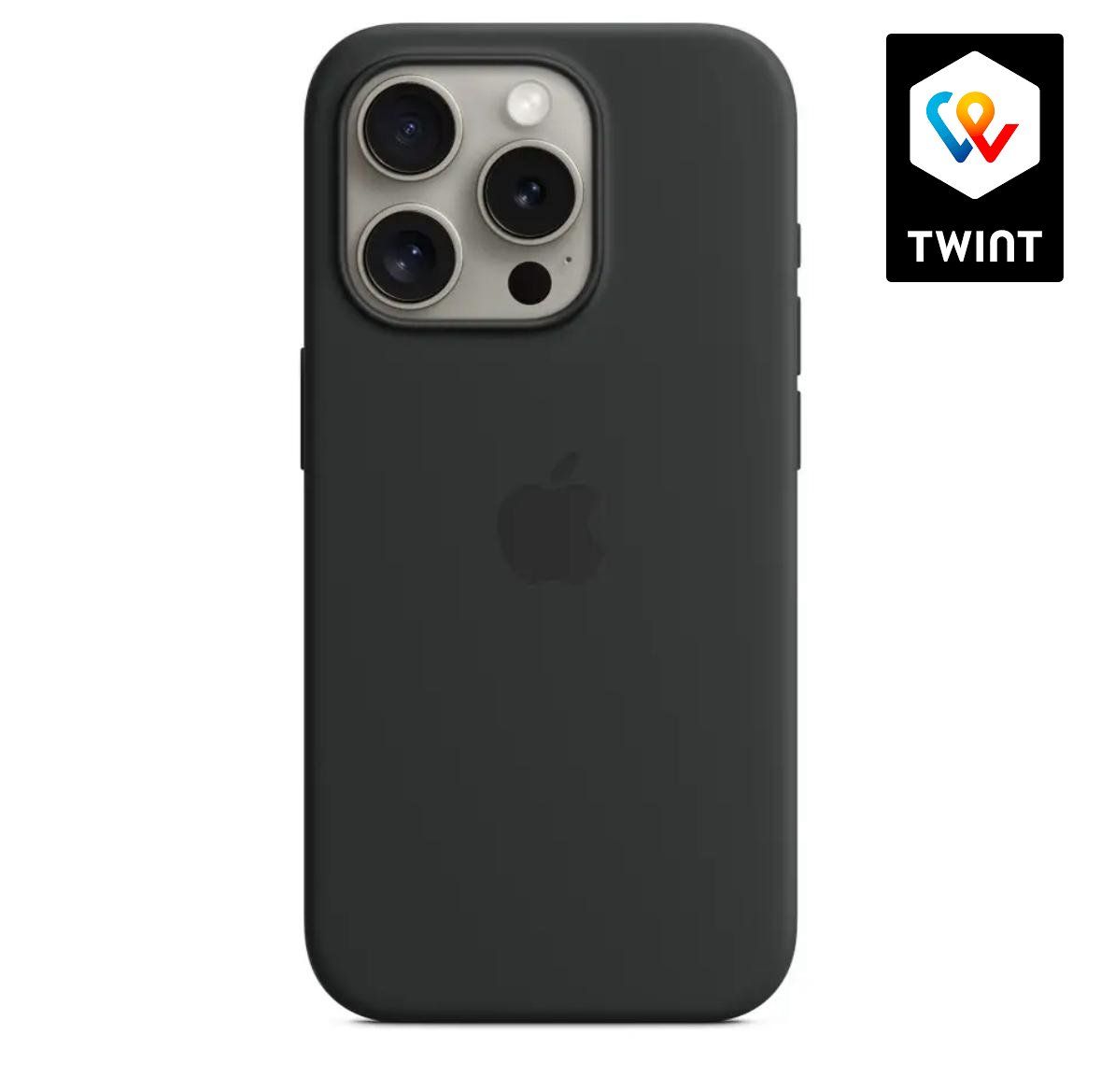 Cover & Protezioni schermo: iPhone 15 Silikon Case Black Replica – Nuovo e nell'imballaggio originale da Zürich venduto da swiss.tech