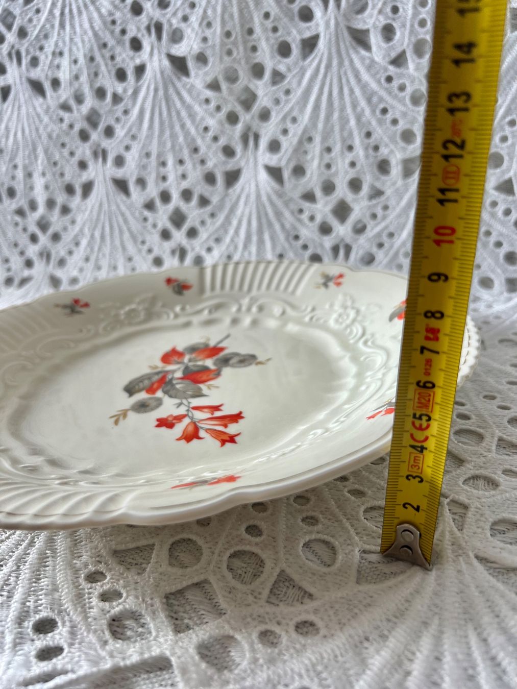 Teller: großer Teller Prunkschale Porzellan 28cm – Gebraucht aus Frenkendorf von Only1 9