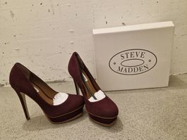 Steve Madden High Heels Bordeaux Wildleder !!NEU!!