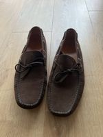 Benci Bothers Men's Brown Suede Loafers Size 44.5