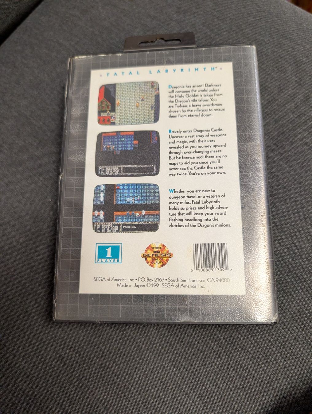Spiele: Fatal Labyrinth Sega Mega Drive – Gebraucht aus Giubiasco von Ticinerd 1