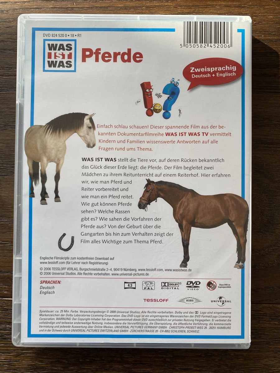 Tutti i DVDs: DVD Pferde – Usato da Pfäffikon ZH venduto da aveo14 1