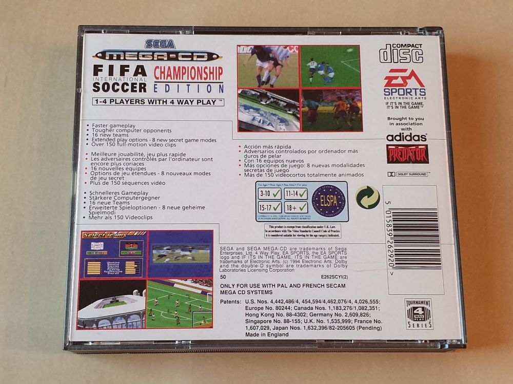 FIFA International Soccer Mega CD (Gebraucht) in Stansstad für CHF 24.9 ...