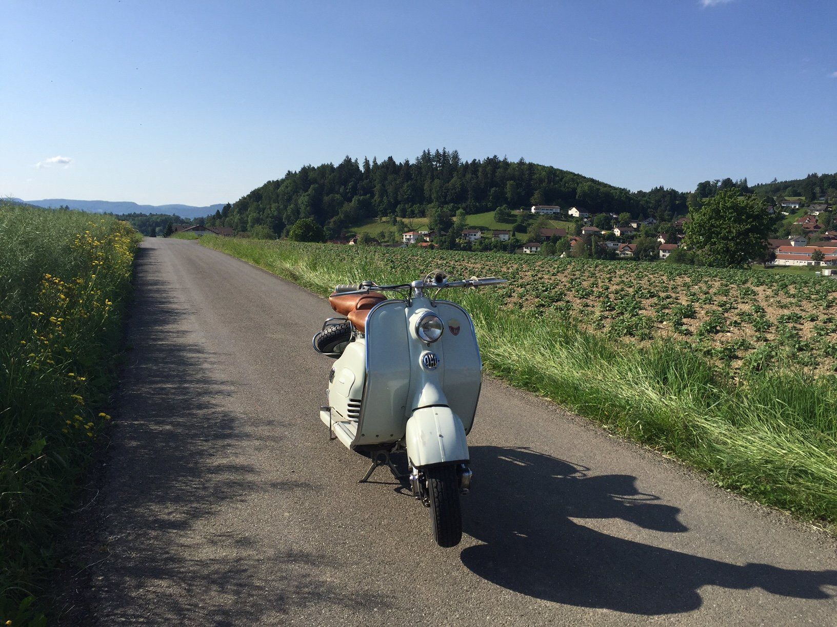 Lambretta Scooter: Veteran Lambretta LD125 – Usato da Seewen SO venduto da Eliane-Nora 6