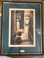 Estampe originale Salome par Louis Icart encadrée