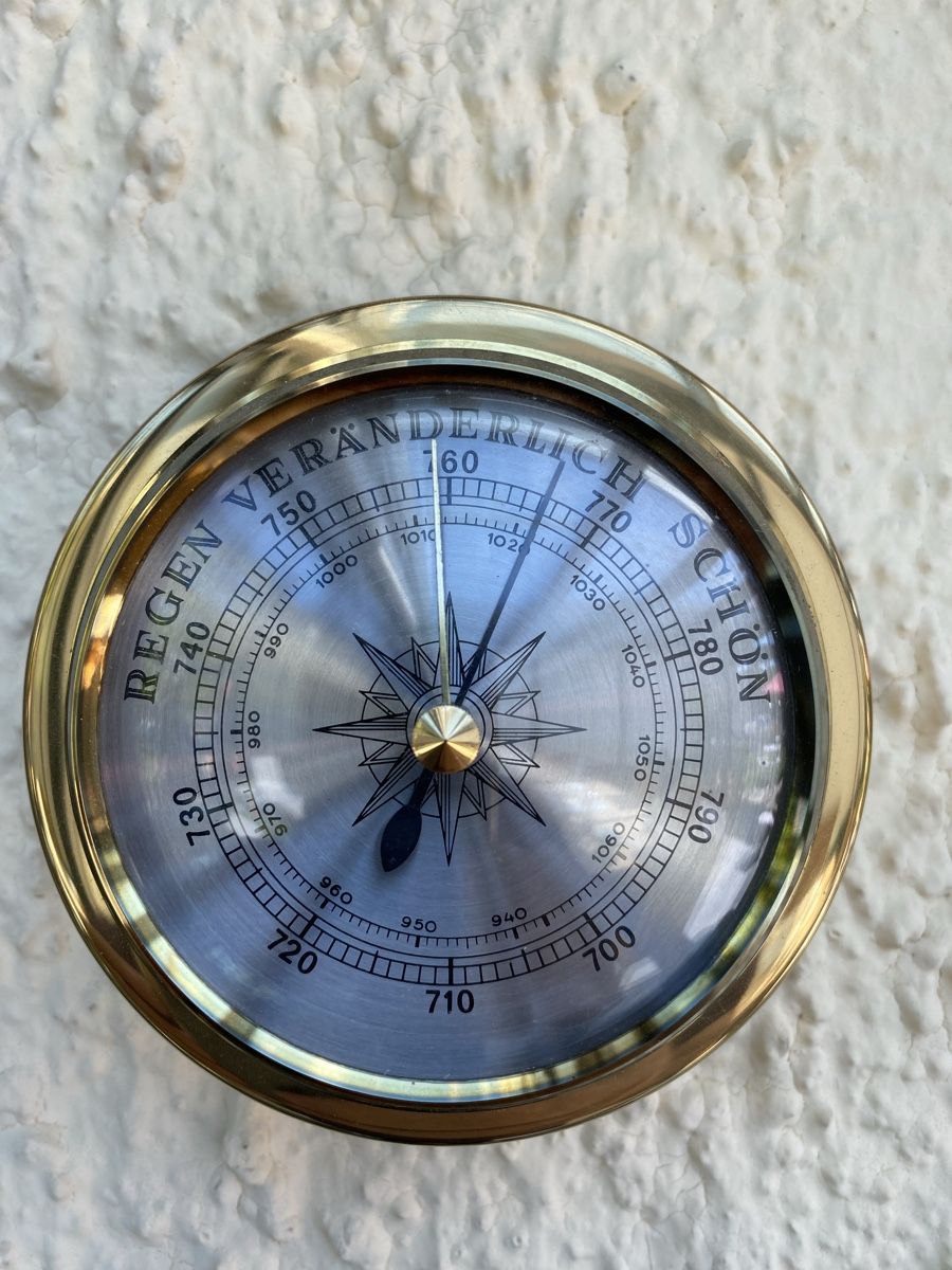Altri elettrodomestici e apparecchi d’epoca: Maritim Barometer Messing analog – Usato da Wiesendangen venduto da argon03 1