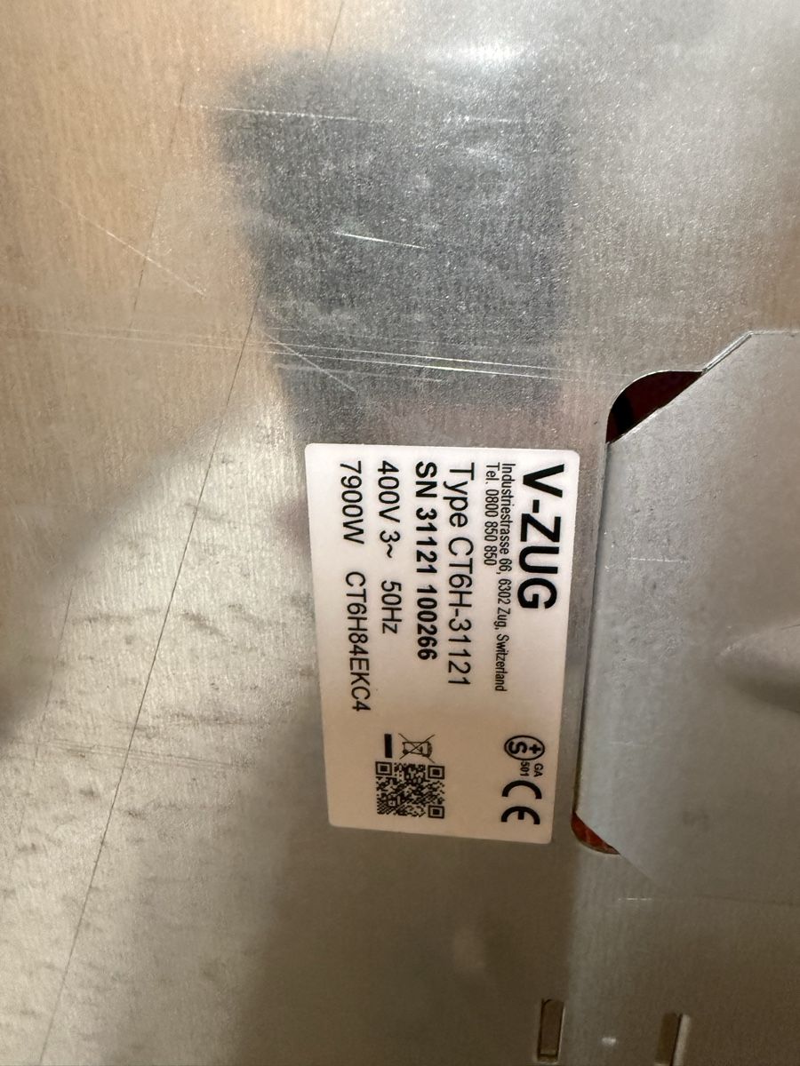 Cucine: Herd. Plate. pCookTop V600 E804B – Usato da Adliswil venduto da F.B.E 4