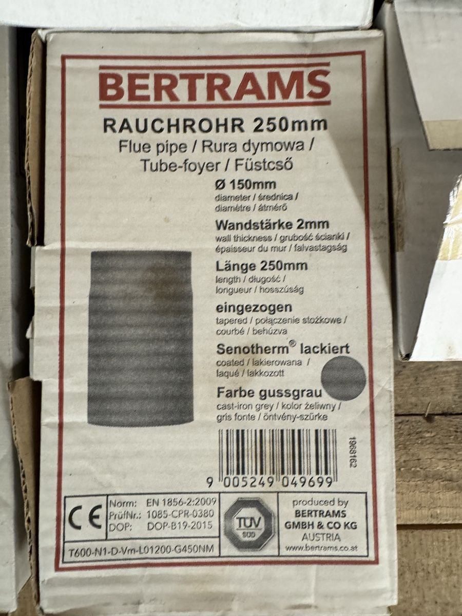 Cheminée: Ofenrohr Rauchrohr Set 150mm von Bertrams – Neu (gemäss Beschreibung) aus Samstagern von rrdl69 1