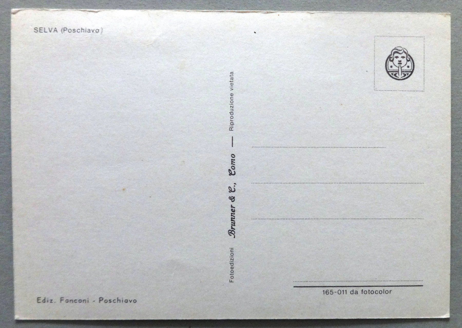 Cartoline postali: Selva (Poschiavo) – Usato da Fétigny venduto da Billy2miny 1